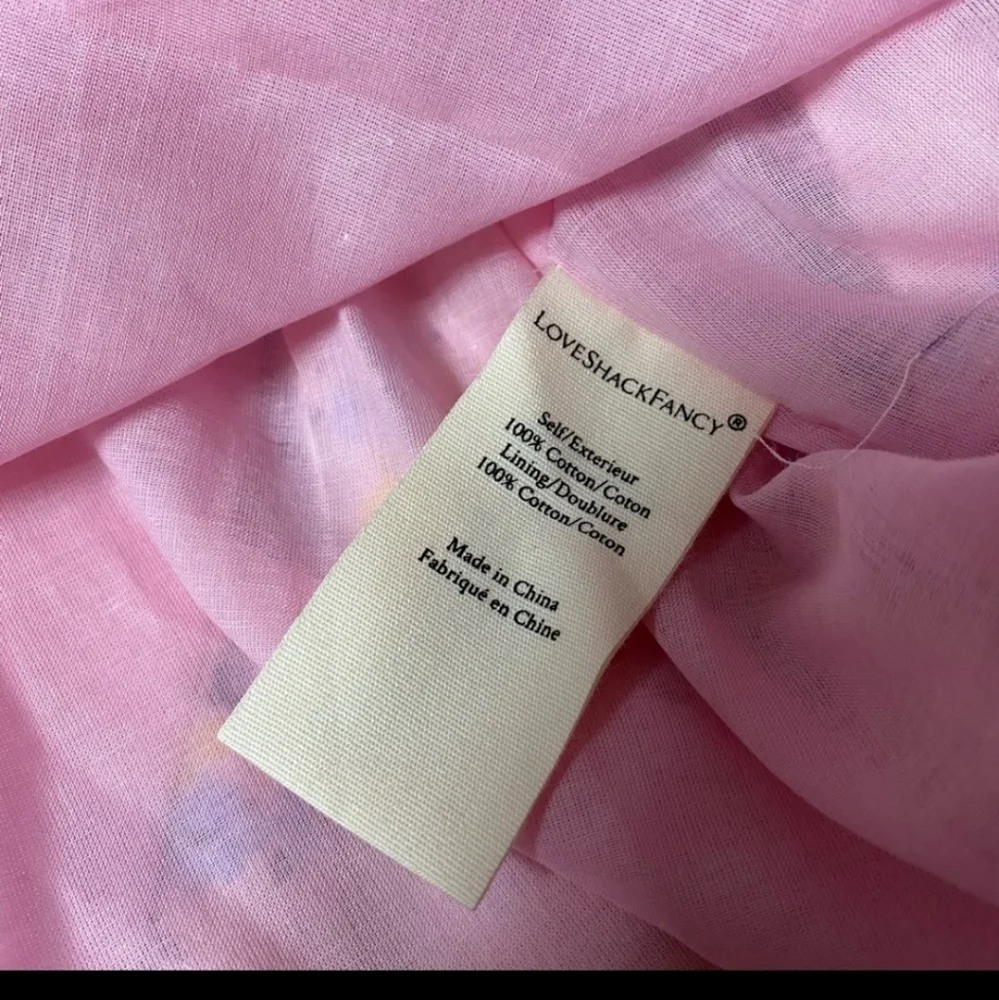 Loveshackfancy Angie Dress Maxi Floral Exploded Pink Size 4 - Picture 7 of 7